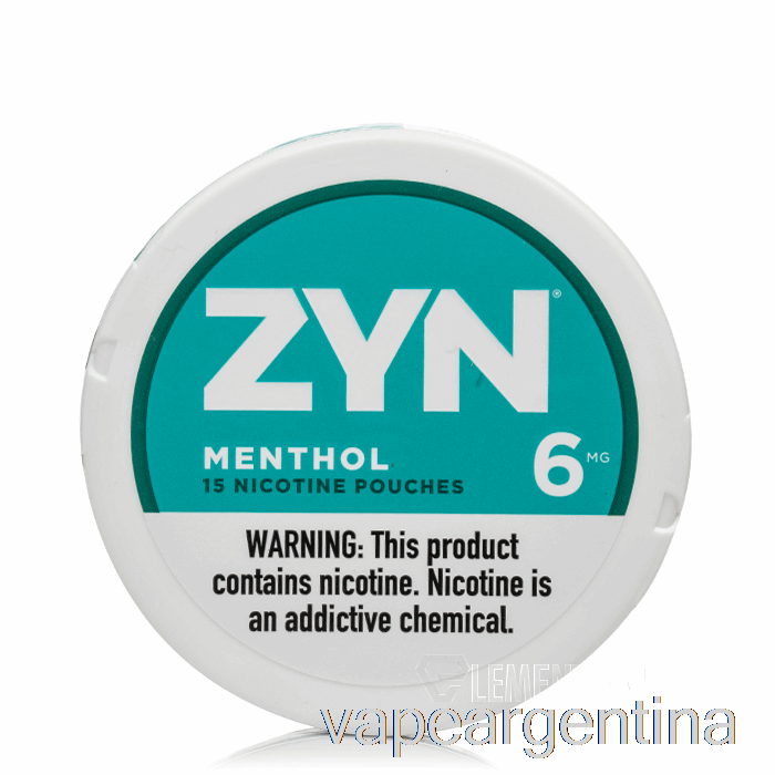 Bolsas De Nicotina Zyn - Mentol 6 Mg Vape Argentina